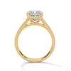 “Celeste Ring—princess-cut diamond brilliance, pavé-band sparkle, and modern geometric elegance crafted to symbolize timeless love, radiant beauty, and unforgettable moments.”