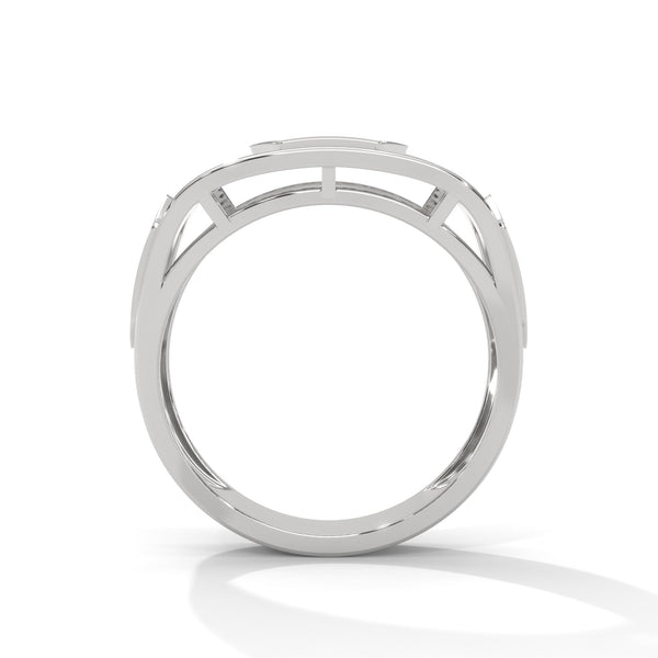 "Experience unmatched brilliance with this white gold diamond ring, crafted for luxury lovers seeking timeless sparkle, bold elegance, and premium craftsmanship."