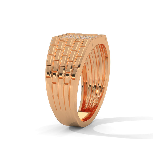 A bold gold men’s diamond ring designed for timeless style, unmatched brilliance, and everyday luxury that elevates your signature look effortlessly.