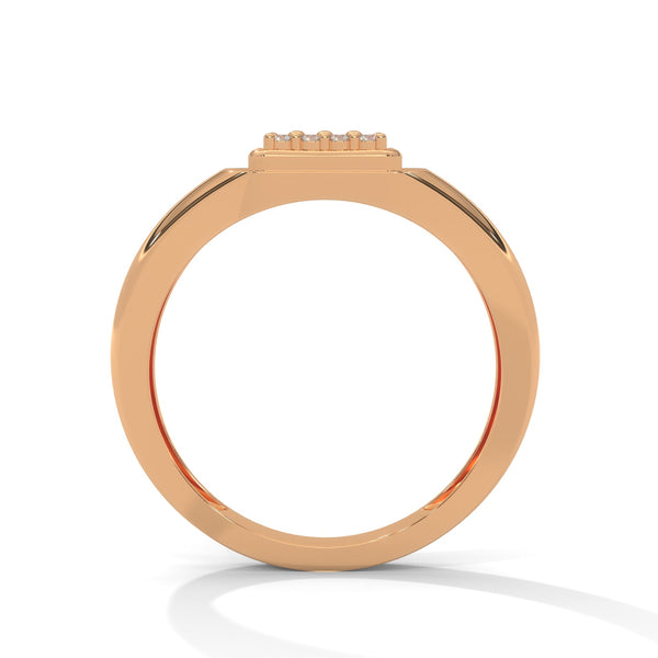 "Discover timeless luxury with this gold square diamond ring, crafted for bold elegance, everyday sophistication, and unmatched masculine brilliance."