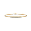A dazzling 7-inch fashion bracelet featuring 68 diamonds in a mix of shapes, totaling 4.52 carats—an elegant expression of modern luxury.