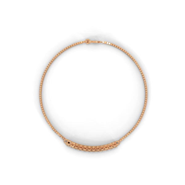 A dazzling 7-inch fashion bracelet featuring 68 diamonds in a mix of shapes, totaling 4.52 carats—an elegant expression of modern luxury.