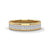 Princess Cut lab grown Diamond Channel Ring