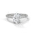 Oval Cut Lab Grown Diamond Gold Engagement Ring