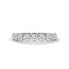 Classic Radiance: Lab Grown Diamond Half Eternity Gold Ring