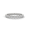 Radiant Circles: Lab Grown Diamond Bezel Set Gold Ring