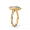 “A stunning marquise diamond ring with bezel halo and pavé sparkle—crafted for timeless elegance, modern luxury, and unforgettable love.”