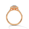 “A stunning marquise diamond ring with bezel halo and pavé sparkle—crafted for timeless elegance, modern luxury, and unforgettable love.”