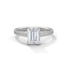 Radiant Cut Lab Grown Diamond Gold Ring