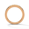 Princess Cut lab grown Diamond Channel Ring