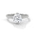 Four-Prong Classic Lab Grown Diamond Gold Ring