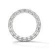 EMERALD-CUT LABGROWN DIAMOND ETERNITY GOLD RING