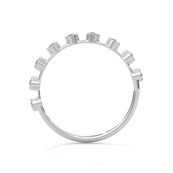 Lab Grown Diamond Minimal Gold Band