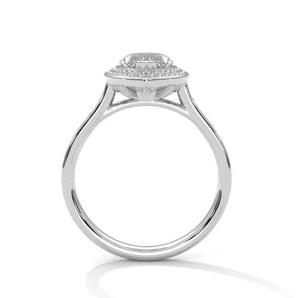 “A stunning marquise diamond ring with bezel halo and pavé sparkle—crafted for timeless elegance, modern luxury, and unforgettable love.”