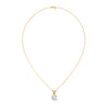 Eternal Radiance Lab Grown Diamond Gold Pendant Chain