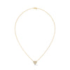 Eternal Love Lab Grown Diamond Heart Gold Pendant Chain