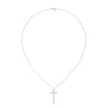 Faith & Brilliance Lab Grown Diamond Cross Gold Pendant Chain