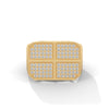 “Bold gold diamond ring crafted for modern style, offering luxury brilliance, premium craftsmanship, and a powerful statement of elegance.”
