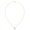 Heart of Brilliance Lab Grown Diamond Gold Pendant Chain