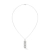 Trinity Glow Lab Grown Diamond Three-Stone Gold Pendant