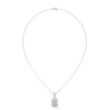Royal Radiance Lab Grown Diamond Gold Pendant Chain