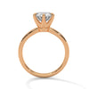 Classic Six-Prong Solitaire Lab Grown Diamond Gold Ring