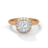 “Cushion-halo diamond ring in yellowgold—brilliant center sparkle, timeless elegance,and luxurious shine crafted for everlasting loveand unforgettable moments.”