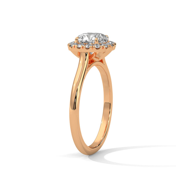 “Cushion-halo diamond ring in yellowgold—brilliant center sparkle, timeless elegance,and luxurious shine crafted for everlasting loveand unforgettable moments.”