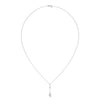 A sleek cascade of gold and diamonds, the Celestial Drop Diamond Pendant offers minimalist elegance with a cosmic sparkle.