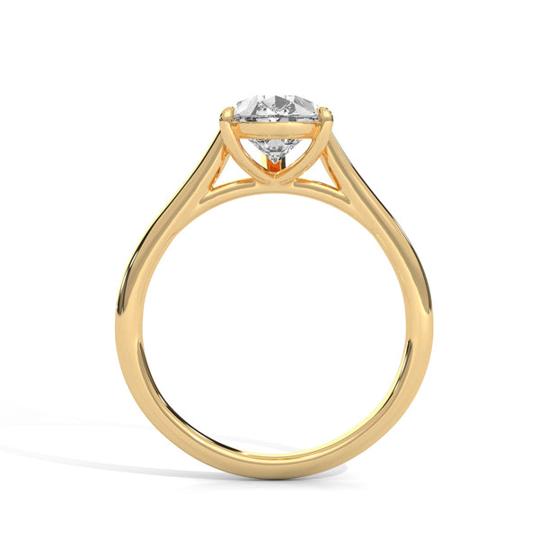 “Discover timeless elegance with our pear-shapeddiamond solitaire ring—crafted in yellow gold for brilliant sparkle, modern luxury, and everlasting love.”