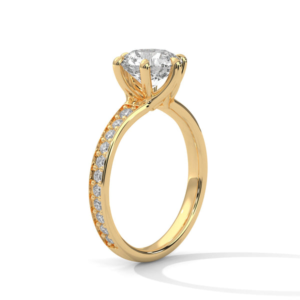 “Discover the Elysian Serenity Ring, a timeless diamond masterpiece symbolizing love, luxury, brilliance, and sustainable elegance for every unforgettable moment.”