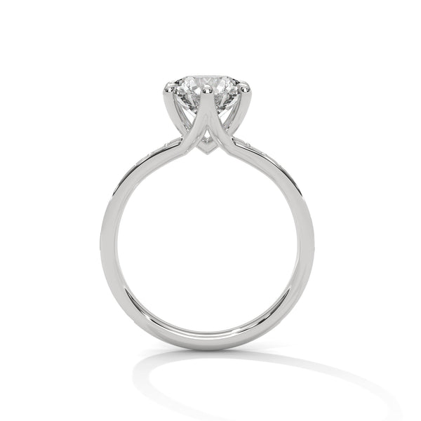 “Discover the Elysian Serenity Ring, a timeless diamond masterpiece symbolizing love, luxury, brilliance, and sustainable elegance for every unforgettable moment.”