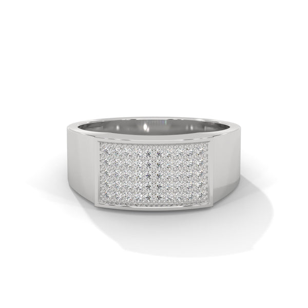 “A bold gold diamond ring delivering timeless luxury, exceptional brilliance, and modern style for those who appreciate refined, confident elegance.”