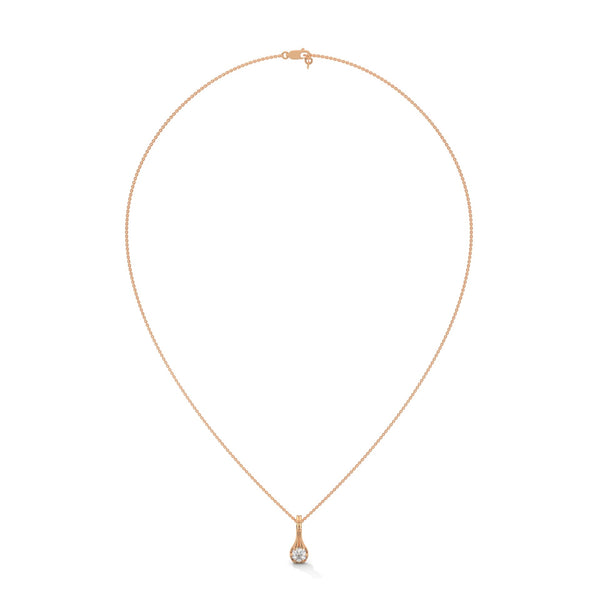 Where elegance meets nature—this bloom-inspired pendant sparkles with timeless charm.