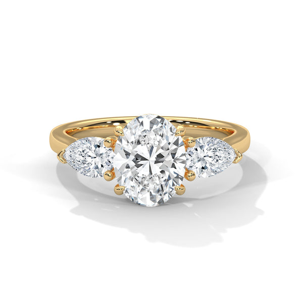 “Radiant Eternity Ring—oval brilliance, pear-diamond elegance, and platinum luxury crafted to symbolize everlasting love, timeless beauty, and unforgettable milestone moments.”