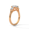 “Radiant Eternity Ring—oval brilliance, pear-diamond elegance, and platinum luxury crafted to symbolize everlasting love, timeless beauty, and unforgettable milestone moments.”