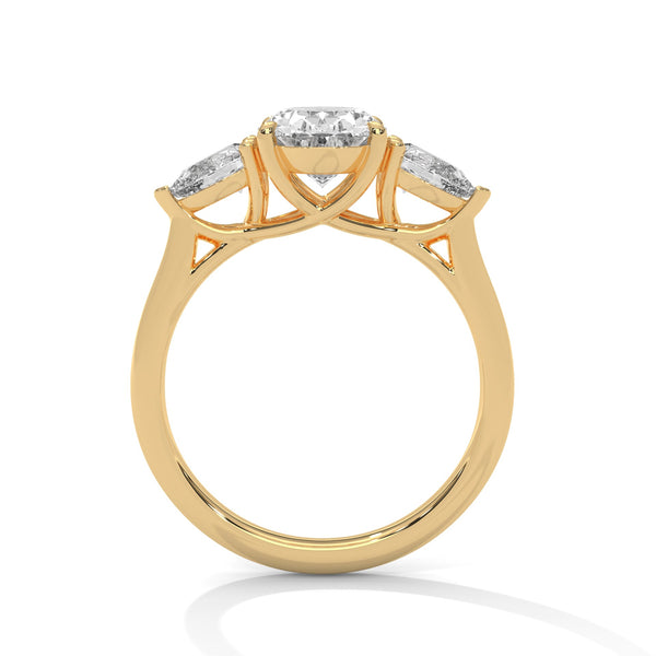 “Radiant Eternity Ring—oval brilliance, pear-diamond elegance, and platinum luxury crafted to symbolize everlasting love, timeless beauty, and unforgettable milestone moments.”