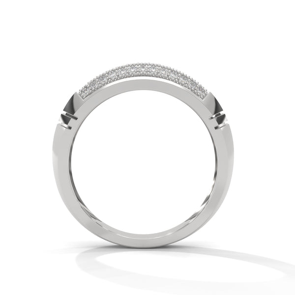 “Experience bold luxury with this gold men’s diamond ring, featuring dazzling pavé brilliance crafted for timeless style, confidence, and premium elegance.”