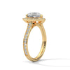 “Amora Ring—heart-shaped diamond brilliance, radiant halo sparkle, and romantic elegance crafted to symbolize everlasting love, devotion, and unforgettable moments.”