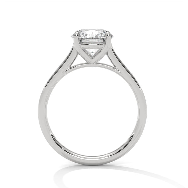 Classic Six-Prong Solitaire Lab Grown Diamond Gold Ring