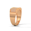 “Bold gold diamond ring crafted for modern luxury, delivering unmatched brilliance, premium craftsmanship, and a powerful statement of timeless masculine elegance.”