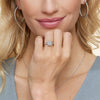 "A timeless emerald-cut diamond ring in radiant yellow gold, crafted for brilliance, luxury, and unforgettable elegance in every moment."