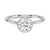 Liora Crest captures the essence of modern grace, featuring a sculptural split-shank design and a bezel-style crown accented with fine milgrain.