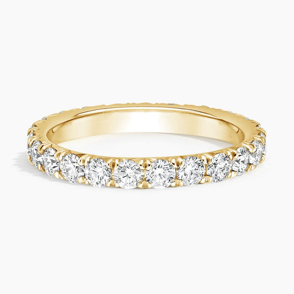 "Experience timeless brilliance with this white gold diamond band, crafted for lasting elegance, unmatched sparkle, and luxurious everyday sophistication."
