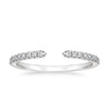 “Elegant diamond engagement ring with shimmering pavé band, crafted in timeless white gold to symbolize love, luxury, brilliance, and lifelong commitment.”