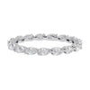 “Elegant pear-shaped diamond eternity ring in yellow gold, crafted for timeless brilliance, luxurious sparkle, and perfect everyday or bridal elegance.”