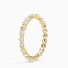 “Elegant diamond eternity ring crafted in shimmering white metal, showcasing brilliant round stones for timeless sparkle, luxury style, and lasting sophistication.”