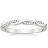 “Luxurious intertwined diamond band in radiant white gold, offering brilliant sparkle, modern elegance, and a uniquely sophisticated multi-row design.”