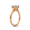 “Aurora Ring—round brilliant diamond sparkle, classic six-prong elegance, and timeless solitaire beauty crafted to symbolize enduring love, refined style, and radiant grace.”