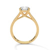 “Aurora Ring—round brilliant diamond sparkle, sleek pavé-band elegance, and timeless white-gold beauty crafted to symbolize radiant love, grace, and unforgettable moments.”